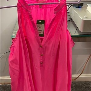 Hot Pink Lilly Pulitzer Blouse